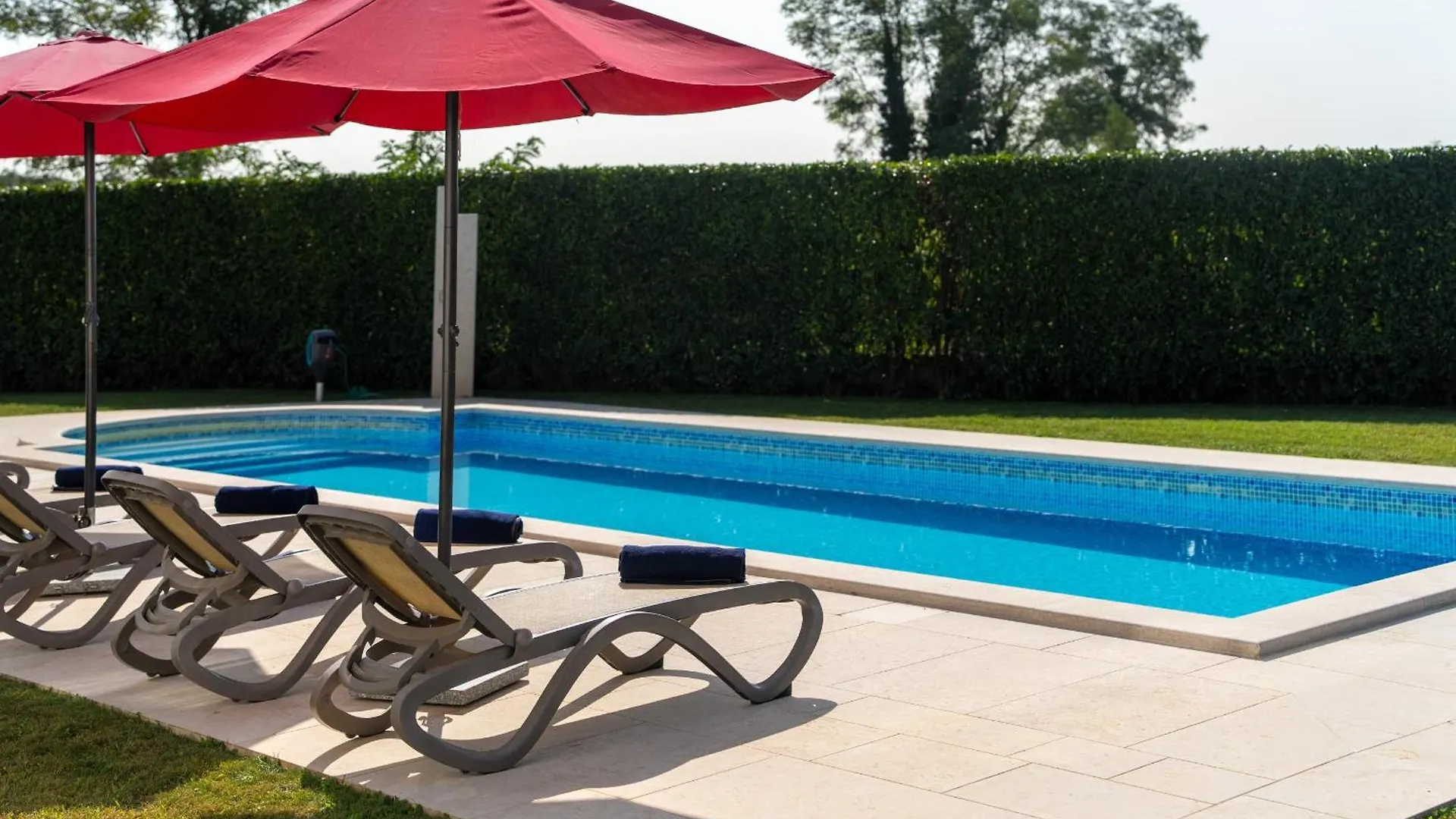 Villa Bincila For 12 People Near Porec With Sea View & Beautiful Garden Labinci